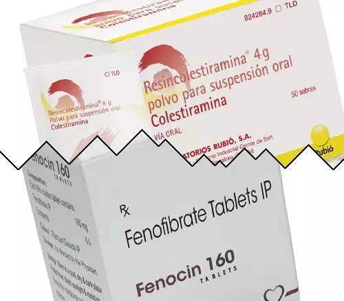 Colestiramina vs Fenofibrato