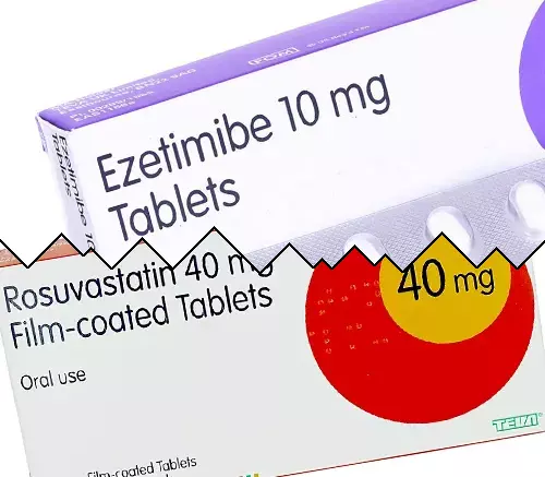 Ezetimibe vs Rosuvastatina